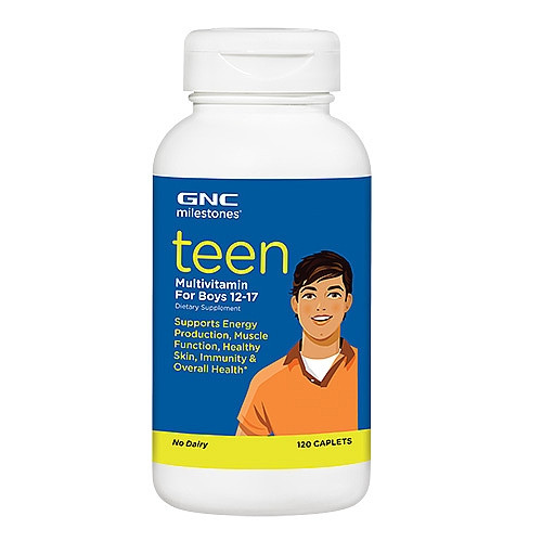 GNC Teen Multivitamin For Boys 12-17 120 caplets