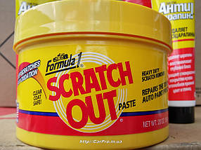 Розчин для видалення подряпин, паста (антицарапин) Formula1 Scratch Out Paste, фото 2