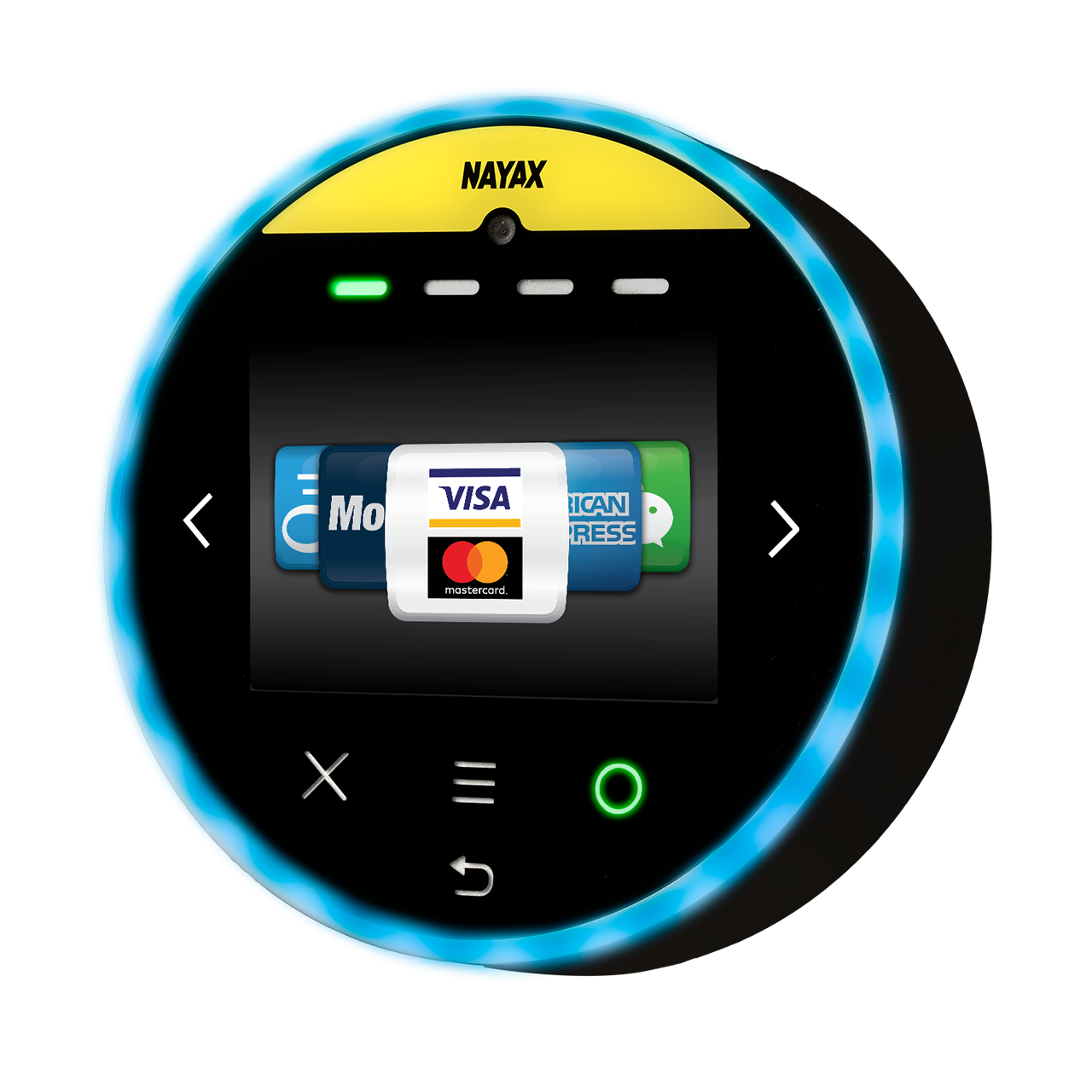 Термінал Nayax ONYX для безконтактних і мобільних платежів PayPass
