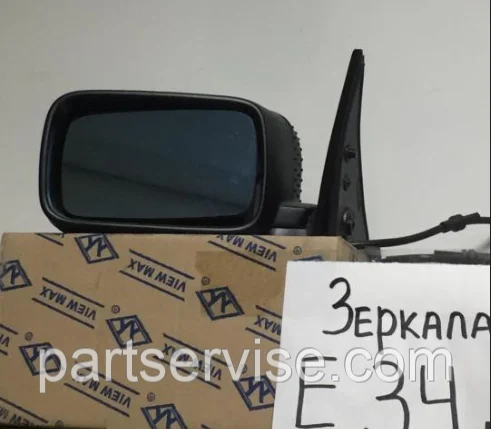 Ліве дзеркало bmw e34 бмв e34 рестайл із підігрівом і електрорегулюванням