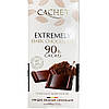 Шоколад Екстра Чорний Кашет Cachet Extremely Dark Chocolate 90% Какао 100 г Бельгія, фото 6
