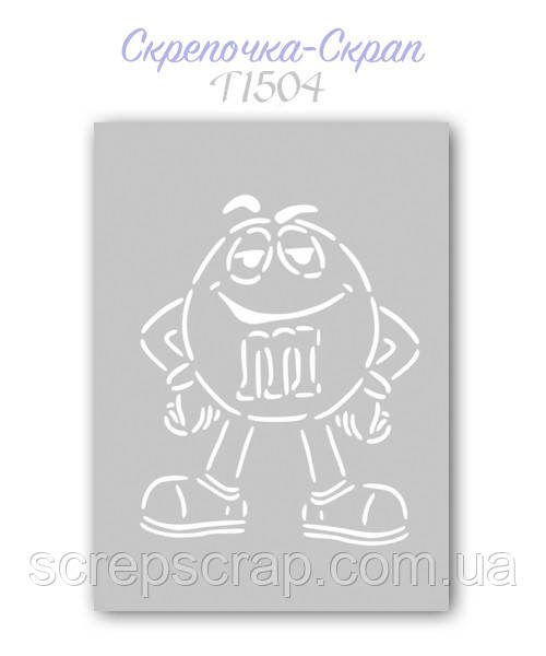 Трафарет для пряників M&M's