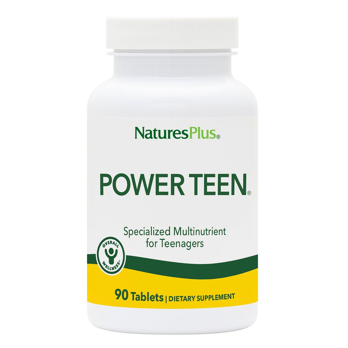 Мультивитамины для Подростков, Power Teen, Natures Plus, 90 таблеток - фото 1 - id-p1323644831
