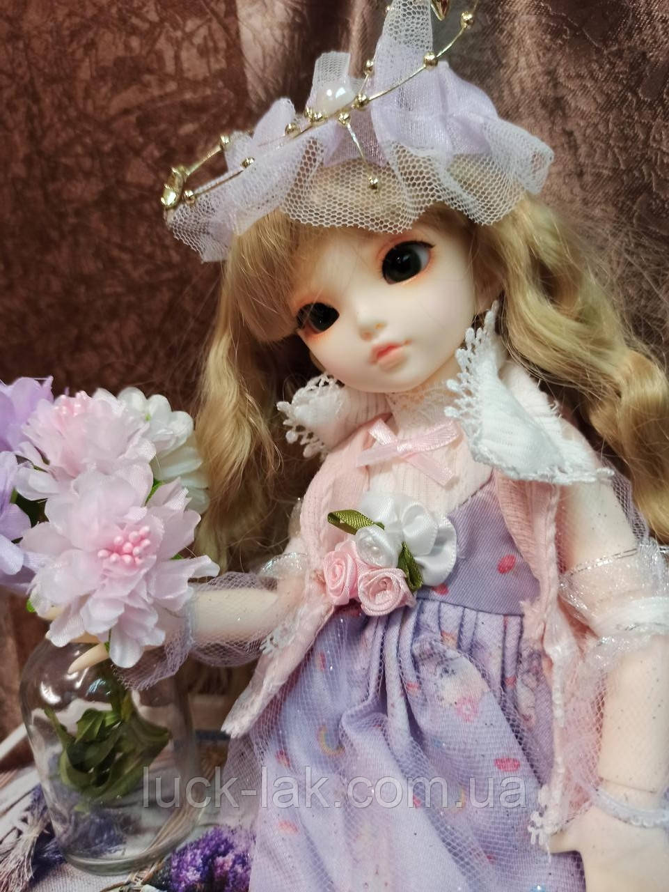Лялька BJD 1/3 25 см цукерка Minifee Chloe Хлоя колекційна шарнірна повний комплект, фото 1