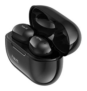 Навушники вакуумні безпровідні з мікрофоном Havit Bluetooth HV-TW925 Bluetooth в кейсі Чорний, фото 1