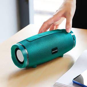 Портативна колонка безпровідна BOROFONE BR3 Rich Sound Sports Wireless Speaker Бірюзовий, фото 3