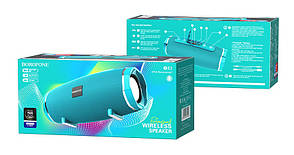 Портативна колонка безпровідна BOROFONE BR3 Rich Sound Sports Wireless Speaker Бірюзовий, фото 5