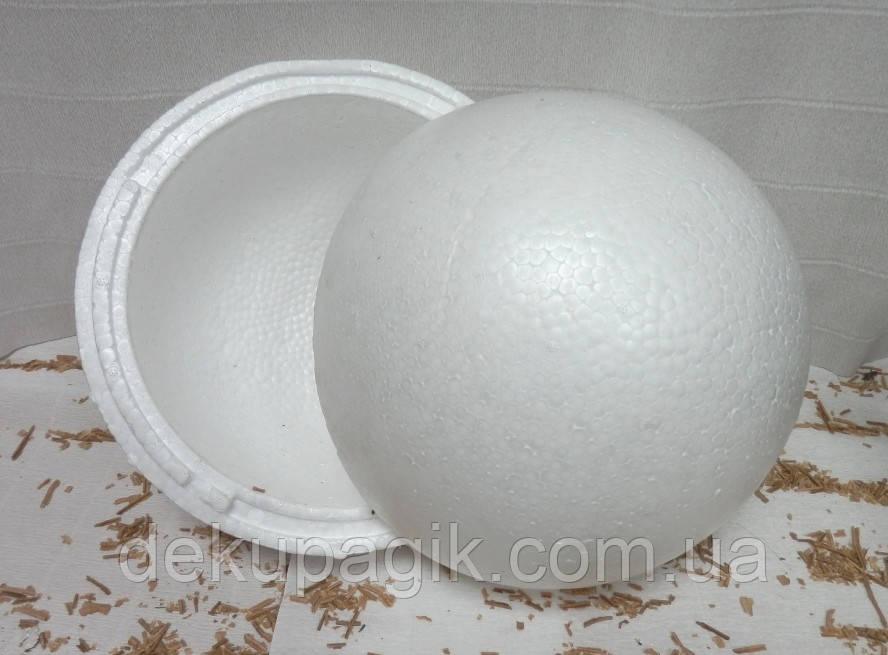 Шар из пенопласта 17см, фото 1