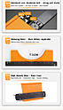 Набір шаблонів контуру 6 дюймів і 10 дюймів, шаблон контуру,шаблон лінійка, вимірювач контуру, (98745642), фото 2