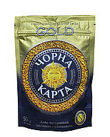 Кофе Чорна Карта Gold растворимый 50 г (53495)