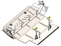 Захист картера Mercedes E-class W124 1984-1997 Кольчуга