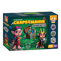 Игра настольная "Скарбомания" (укр), корр. 29*19*6см, ТМ Vladi Toys, Украина