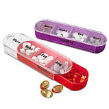 Таблетниця Organize на 7 днів 28 комірок Organize кольорова (LB-38746), фото 4