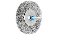 Щітка дискова для дрилі 80 мм х 10 мм Pferd нержавійка