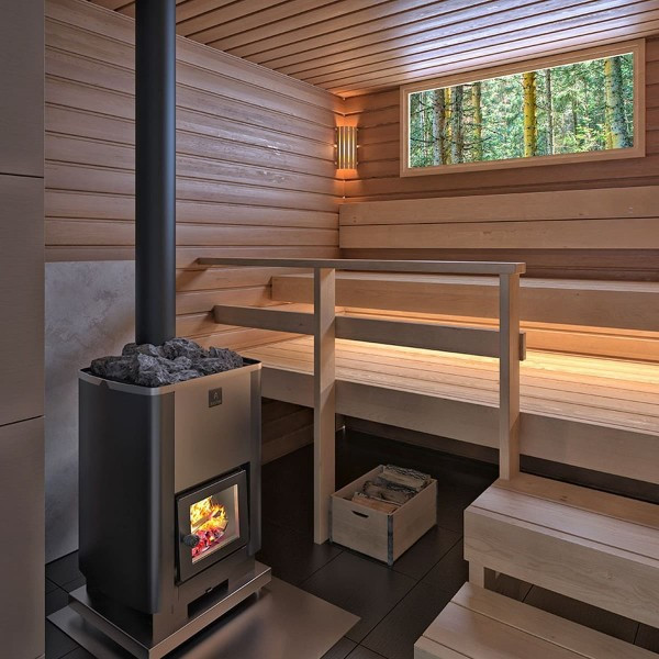 Дровяна піч для лазні та сауни KASTOR KARHU 30, фото 1