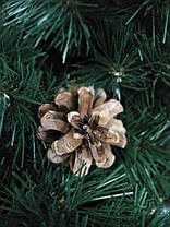 Штучна ялинка 2 м "Лісова казка" з шишками, Святкова гарна новорічна ялинка, фото 3