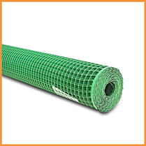 Сетка 30*30 пластмассовая 1.5х20 м (зеленая) Колибри, фото 2