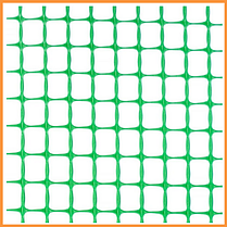 Сетка 30*30 пластмассовая 1.5х20 м (зеленая) Колибри, фото 3