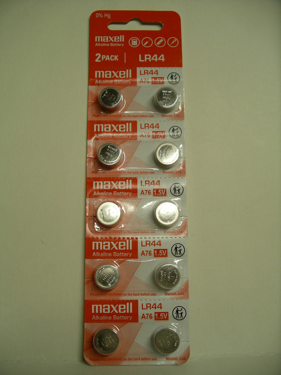 Купить Батарейка LR44 Maxell Alkaline 1,5V (AG13 A76 G13 357 SR44 L1154 ...