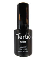 TERTIO TOP MATE фінішне покриття матове 10 мл. з липким шаром.