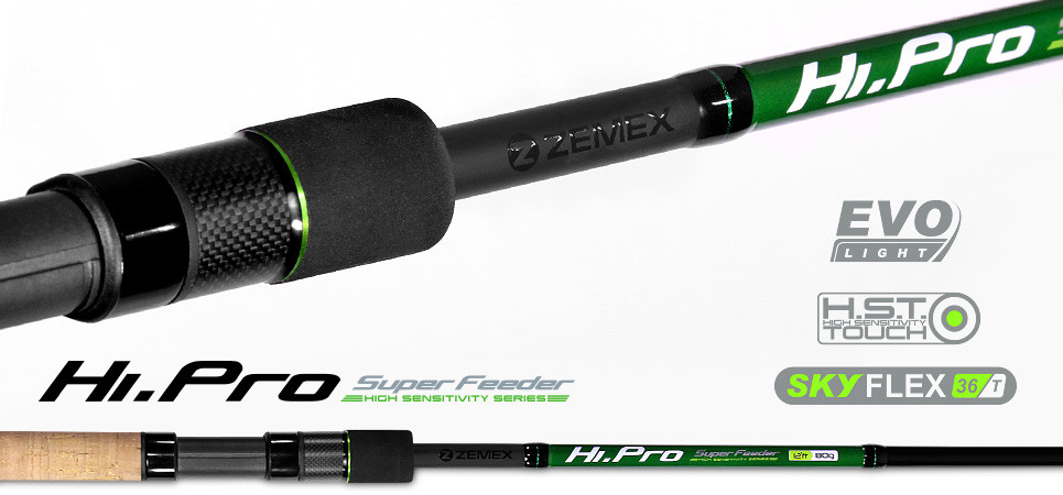 Фідерне вудлище Zemex Hi-Pro Super Feeder 13ft 90g