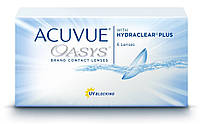 Контактні лінзи Acuvue oasys with hydraclear plus 1уп (6шт)