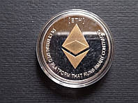 Сувенирная монета 1 Ethereum (Криптовалюта 1 Эфириум)