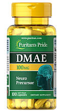 DMAE (диметиламіноетанол) Puritan's Pride, 100 мг, 100 капс