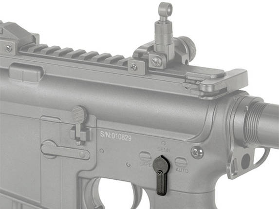 Комплектний перемикач режимів вогню AEG AR15/M4 - Black [CYMA] (для страйкболу), фото 4