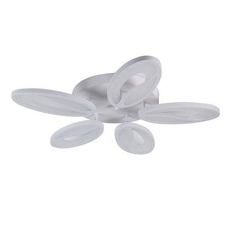 Стельова LED люстра, світлодіодний світильник Sunlight білий 1517-530, фото 2