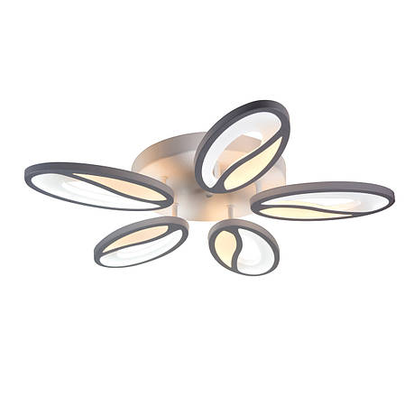 Стельова LED люстра, світлодіодний світильник Sunlight білий 1517-530, фото 1