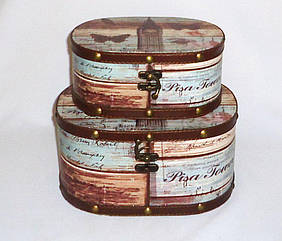 Скринька овальна Біг Бен велика