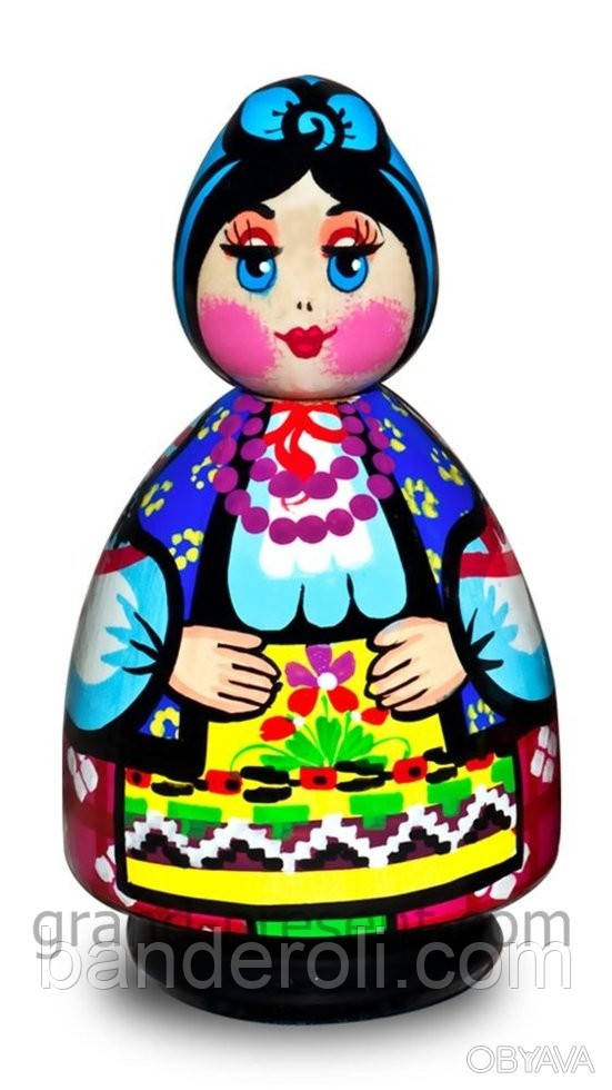Украинская кукла большая Казак 12 см - фото 3 - id-p1540206567