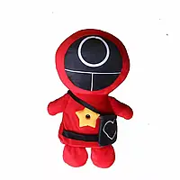 Мягкая детская игрушка ночник-проектор звездного неба Игра в кальмара Squid Game NJ-00115A Круг