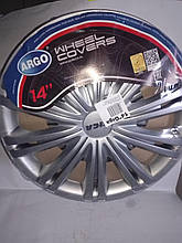 Ковпаки автомобільні R14 "Giga" комплект 4 штуки Argo, Польща