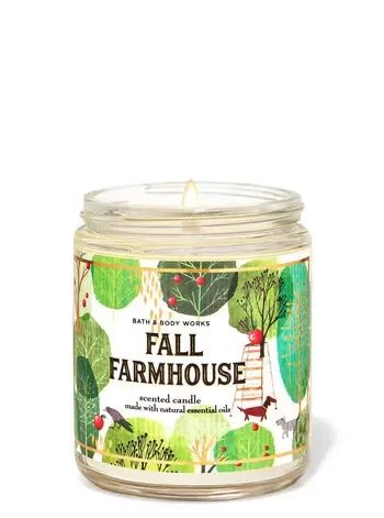 Ароматизована свічка Fall Farmhouse Bath & Body Works