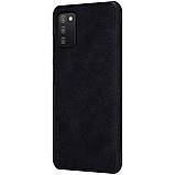 Захисний чохол-книжка Nillkin для Samsung Galaxy A03S / Galaxy A037  Qin leather case Black Чорний, фото 4