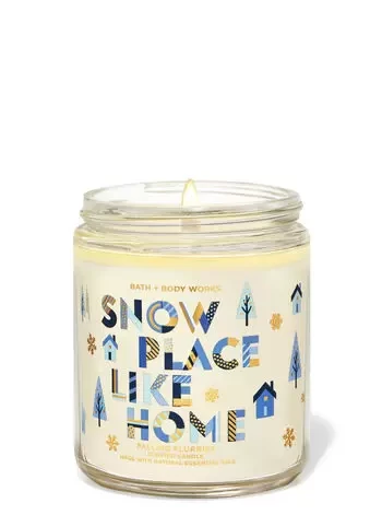 Ароматизована свічка Falling Flurries Bath & Body Works, фото 1