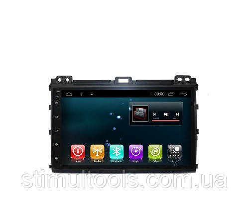 Штатна магнітола (2004-2008) TOYOTA PRADO 120 Android-11(2+16GB), фото 1