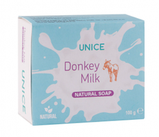 Натуральне мило Unice з ослиним молоком, 100 г