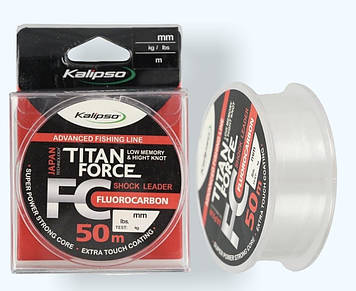 Флюорокарбон Kalipso Titan Force FC Leader 50м. 0.16