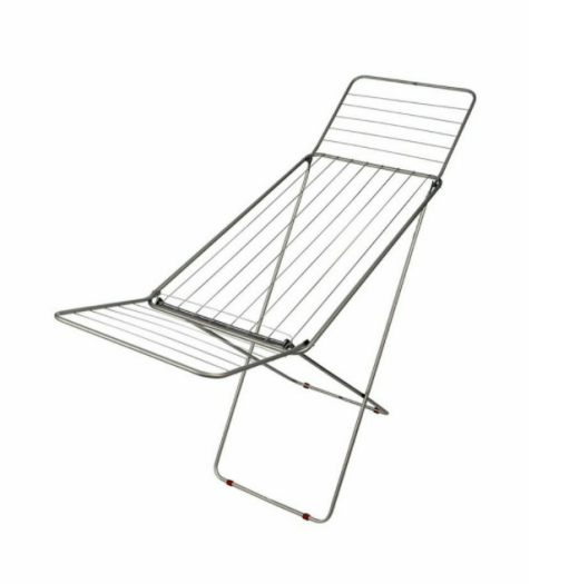 Сушарка для білизни розкладна для підлоги Домашня металева сушка для білизни Туреччина Sarayli 3315 Liva Platine