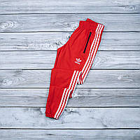 Спортивные Штаны Adidas в Красном Цвете