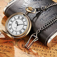 Годинник кишеньковий із ланцюжком дуже красивий