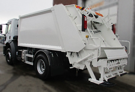 Сміттєвоз 15 м3 із заднім механічним завантаженням на шасі Ford CARGO 1833, фото 3