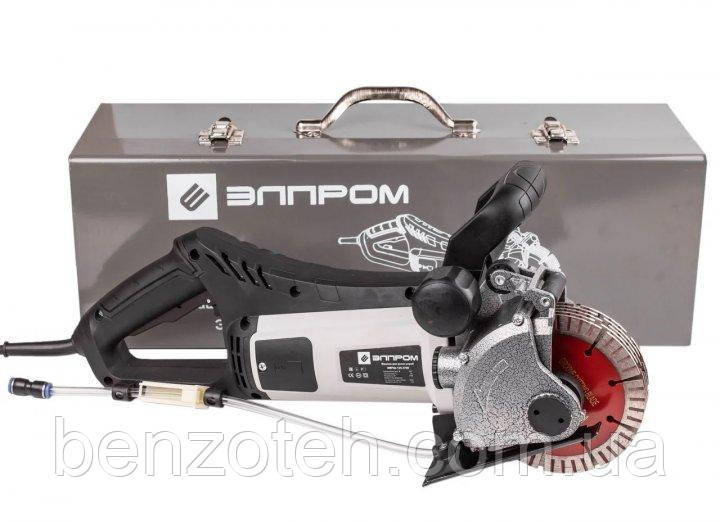 Штроборез Елпром ЕМРШ-125/3700 для різання пазів з чистою кромкою в бетоні, фото 1