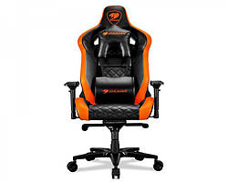 Крісло геймерське Cougar Armor TITAN Black/Orange навантаження до 160 кг Чорно-жовтогарячий