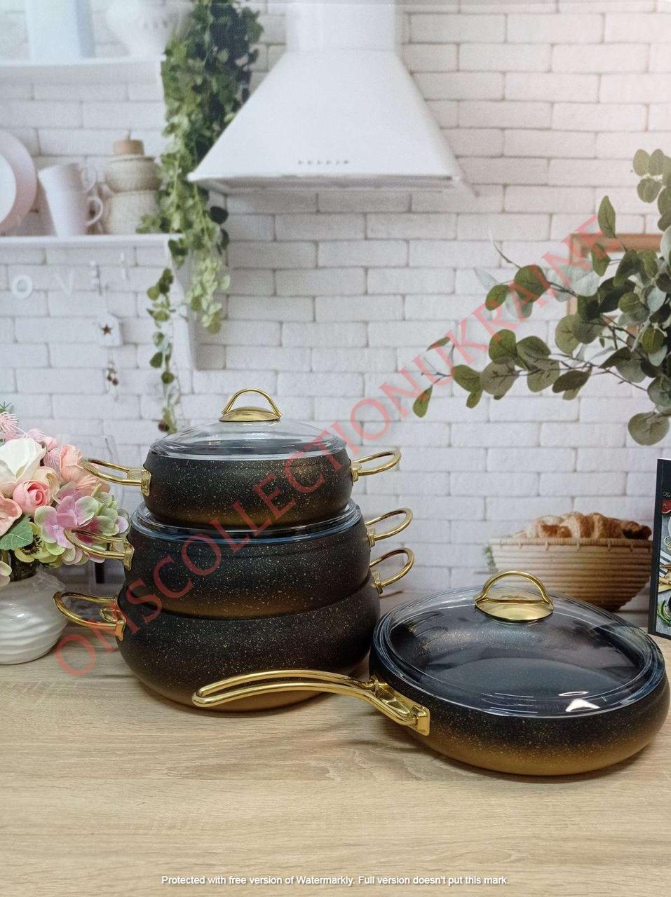 Набір посуду OMS 3023 IND-Gold