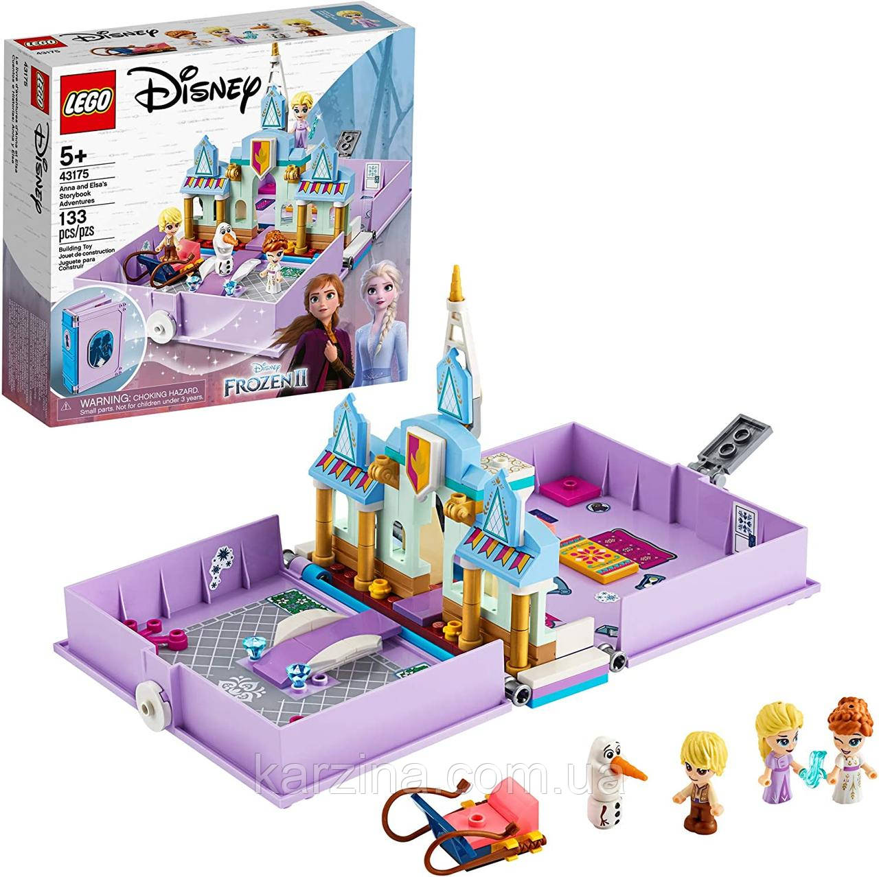Конструктор лего Анна й Ельза LEGO Disney Anna and Elsa Frozen 2 43175 (133 Pieces)