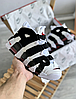 Чоловічі та жіночі кросівки Nike Air More Uptempo Взуття Найк Аптемпо чорно-білі модні молодіжні круті осінь весна, фото 3